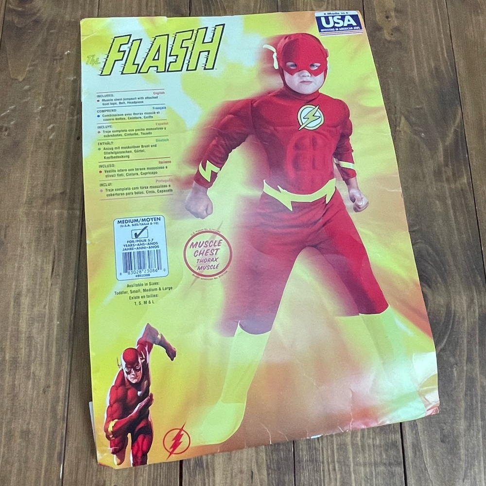 Rubie's The Flash Kids Costume - Red and Yellow